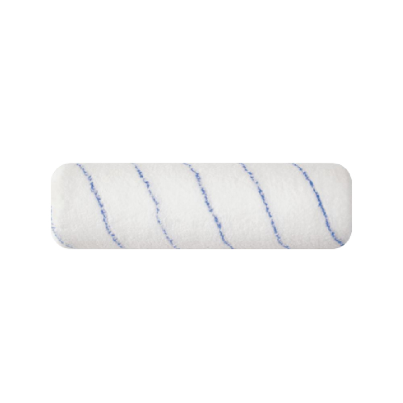 Penutup roller microfiber woven biru