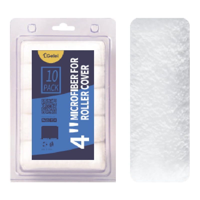 Kit penutup roller microfiber 4 inci